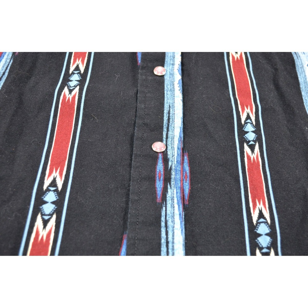 Panhandle Slim Western Shirt Mens 3XL Aztec Striped Snap Front Long Sleeve - Picture 12 of 16